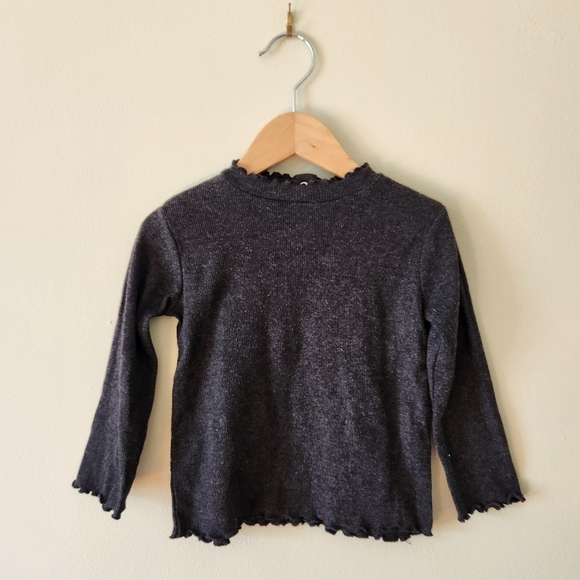 Zara Other - Zara Ruffle Long Sleeve Top